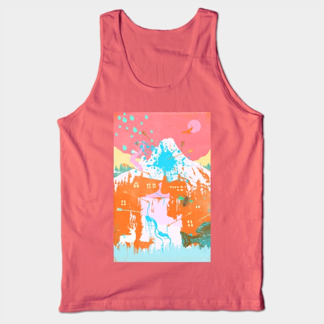 ARROW MOUNTAIN Tank Top by Showdeer